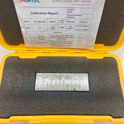 Blocs d'étalonnage d'instruments CND Bloc d'essai ultrasonore A6