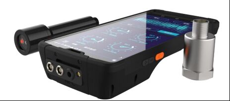 Analyseur de vibrations double canal pour inspection basée sur itinéraires HG-180A et équilibrage dynamique