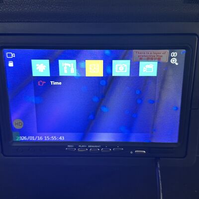 Enregistrement d'inspection endoscopique ultraviolet interne des tubes d'échangeur de chaleur DG-800