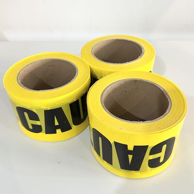 Ruban d'isolation de sécurité résistant à l'eau durable pour le marquage des zones contrôlées par NDT