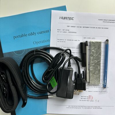 Écran tactile numérique intelligent multicanal, éprouveur portable de courant Eddy multifonctionnel