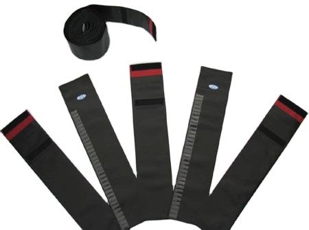 Cassette velcro double couche