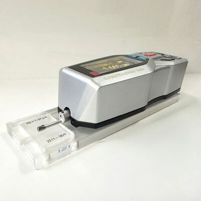 Testeur de rugosité de surface portable 14 paramètres avec écran matriciel à points OLED 128 x 64 spectrogramme
