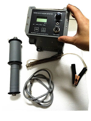 HD-101 Détecteur portable de vacances Alarme d'étincelle NDT Détecteur de défaut de revêtement mince pour le dépistage de la couche protectrice du béton métallique
