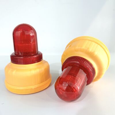 Lampe d'avertissement portable HRWL-GS pour détection de défauts par rayons X et gamma, avec base magnétique