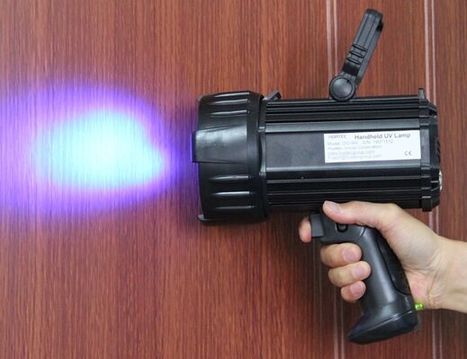 DG-9W Lampe à main UV noire rechargeable à grande tension Inspection industrielle NDT ultraviolette