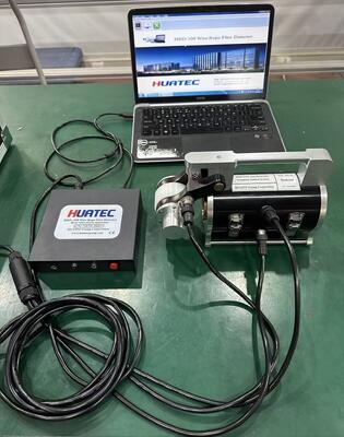 Détecteur de défauts de câbles en acier par corde magnétique MRT HRD-100