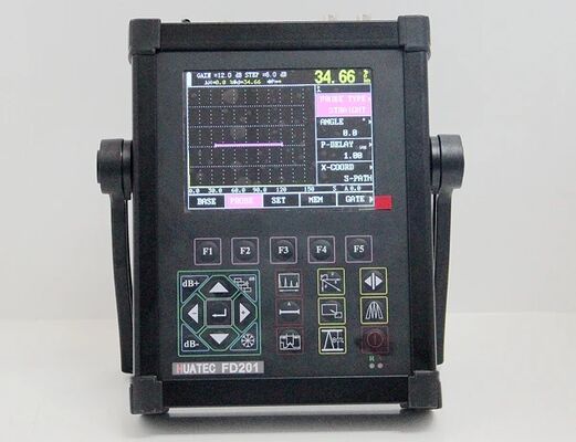 Détecteur de défauts industriel à ultrasons FD201 avec étalonnage automatisé et enregistrement vidéo