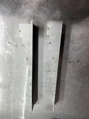 7 Steps Standard Ultrasonic Thickness Calibration Block CS 2-3-5-8-12-20-25mm for NDT Testing