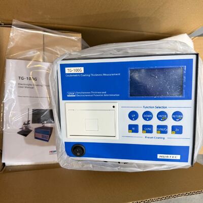TG-100G High Precision Coulometric Thickness Tester 0.03-300um Single & Multi Layer Plating Thickness Detector