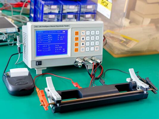 HEC-106 Instruments de mesure de la résistance à la résistance de la conductivité des feuilles métalliques
