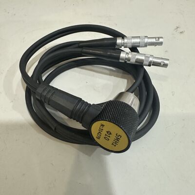 Probe à ultrasons à haute performance N05 90 degrés 5MHz 10 mm Transducteur de remplacement pour jauge d'épaisseur
