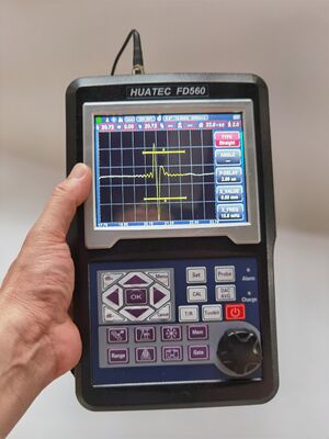 HUATEC FD560 Détecteur de défauts numérique portables à ultrasons avec sensibilité 120 dB et protection IP65 pour les essais NDT