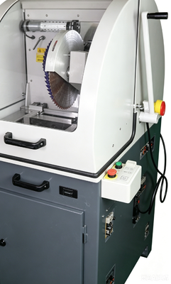 HC-350A Grande coupeuse métallographique verticale Roue de meulage Laboratoire Machine de découpe d'échantillons métalliques non métalliques