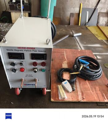 0-2000A Movable Type Magnetic Particle Flaw Detector 