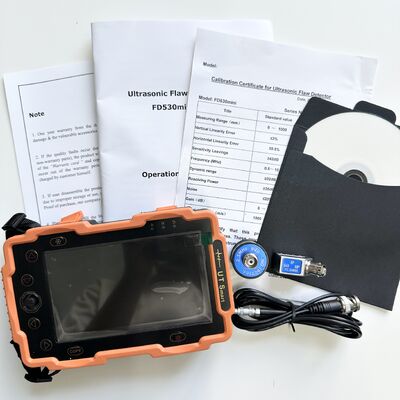 Détecteur de défauts portable à ultrasons FD530mini avec batterie Li et grand écran (UT)