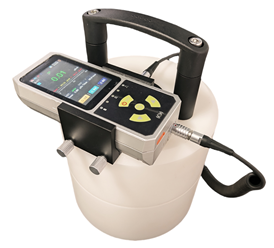 FJ-9028 Neutron Dose Equivalent Meter Moniteur de rayonnement intégré du canal gamma, son, lumière, vibration, alarme