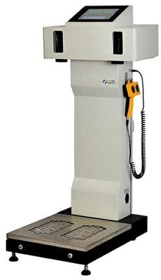 HFM100 Moniteur nucléaire de rayonnement des mains et des pieds Instrument automatique de surveillance de la contamination de surface par alpha bêta