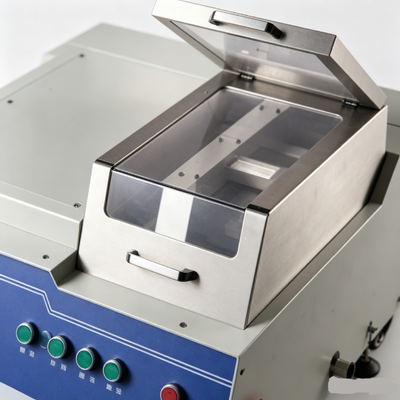 Machine de coupe métallographique de précision HC-5000B 1000W, équipement de coupe d'échantillons à alimentation automatique de 0,01 à 3,00 mm/s