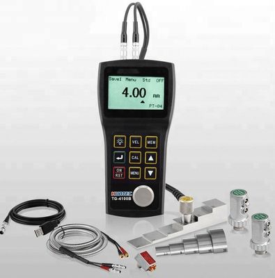En mode revêtement de 2,5 à 18,0 mm (sonde PT-08 et PT-12 échographie d'épaisseur écho-écho TG-4100)