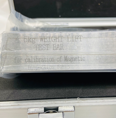 Bloc d'essai de poids mort d'accessoires de détecteur de faille de particules magnétiques avec le trou
