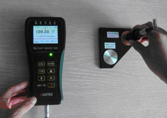 60KHz Digital Eddy Current Electrical Conductivity Meter portatif