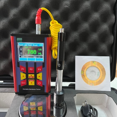 Appareil de contrôle portatif RHL60 de dureté en métal d'affichage à cristaux liquides de couleur de batterie rechargeable